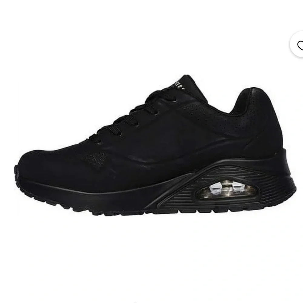 Sketchers Womens Street UNO Lace Up Sneaker. size 8 Wide. Like New Condition - Picture 10 of 14